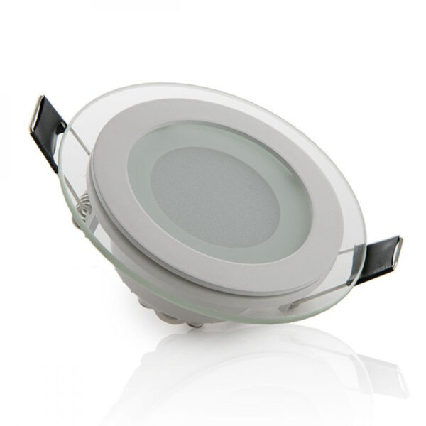 Downlight LED 6W 600Lm 6000ºK Vidro Circular Ø95Mm 40.000H [GR-MB01-6W-CW]