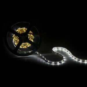 Faixa de 300 Leds 40W 3.400Lm CRI85 4200ºK Tipo S SMD2835 300 12VDC IP20 x5M 40.000H [OB-FS173S-W]-Branco Frio