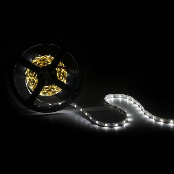 Faixa de 300 Leds 40W 3.400Lm CRI85 4200ºK Tipo S SMD2835 300 12VDC IP20 x5M 40.000H [OB-FS173S-W]-Branco Frio
