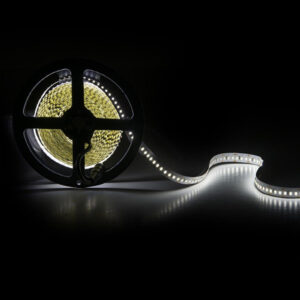 Faixa de 204 LEDs/M 60W 5.000Lm CRI85 6000ºK SMD3014 12VDC IP20 x5M 40.000H [CA-3014-204-12W-IP20-CW]-Branco Frio